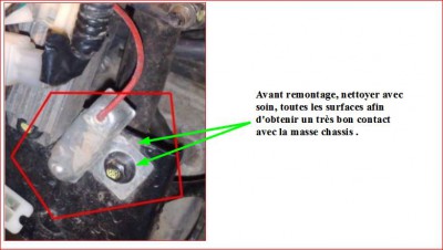 Raccordement à la masse de la Résistance de Starter Automatique.JPG